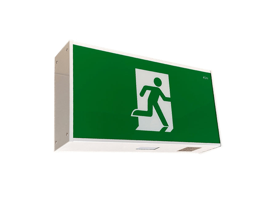 LED Jumbo Exit 40M Viewing Distance EXJUMBO40ML